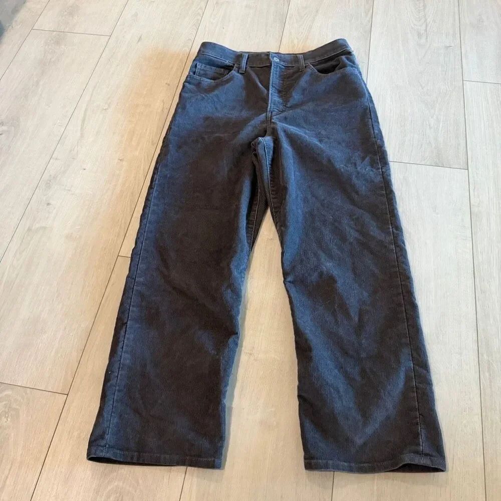 Levi’s womens ribcage straight ankle courdoy pants size 29